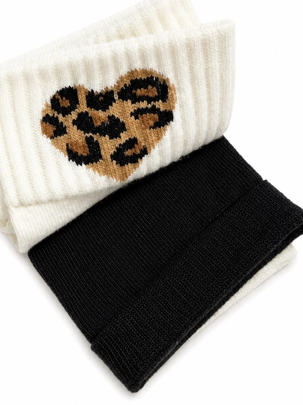 Wecycle Leopard Print Ankle Socks 3-Pair Pack NWT Recycled Yarn